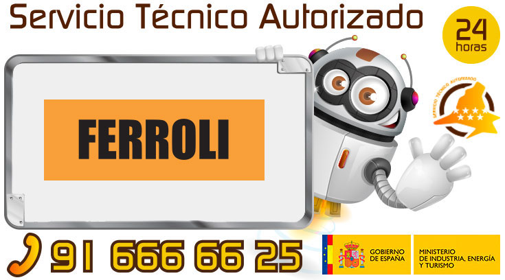 Servicio técnico calderas Ferroli en Las Rozas